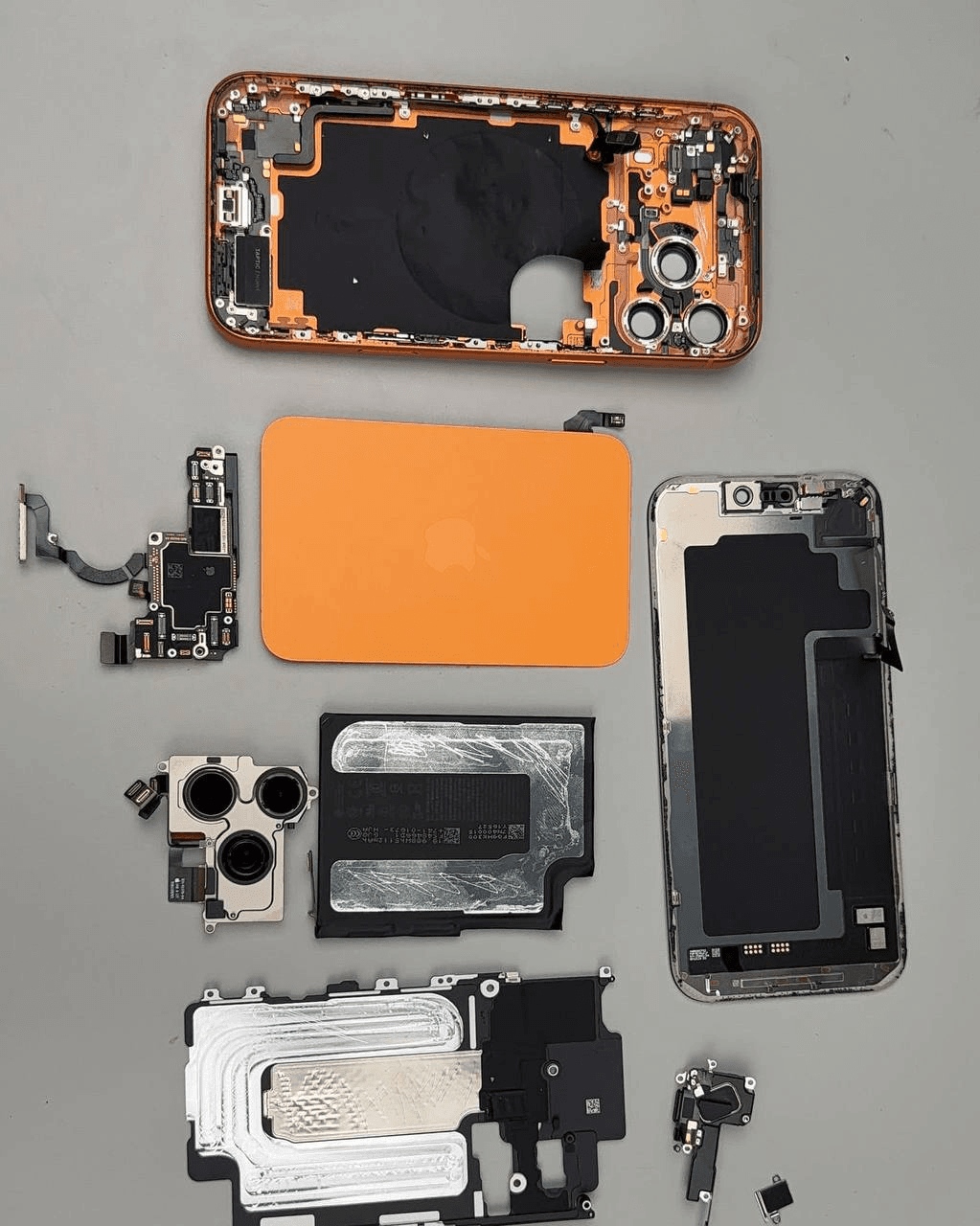 Battery replacement in progress